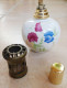 ANCIENNE LAMPE  BERGER  - En Porcelaine -  Marquée JARS  Motif  Fleurs - Other & Unclassified