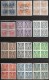 ALTE 4er-Blocks 1899-1954, Meistens O, Zum Einzelpreis X 4 = Michel 2006 € 512.00 - Collections