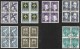 Delcampe - ALTE 4er-Blocks 1899-1954, Meistens O, Zum Einzelpreis X 4 = Michel 2006 € 512.00 - Collections