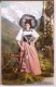 Delcampe - CPA Lot 4x Photo Litho PRECURSEUR Femme Couple Folklore ALLEMAGNE Bern Bernois Bernerin Voyagé Voir Photos - Verzamelingen & Kavels