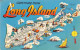 Zs51970 United States Of America New York  Map Of Long Island Wind Boats - Long Island