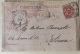 Cartolina Postale Risposta Del 1900 Timbri Siena - Pisa - Poste & Facteurs