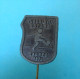 YUGOSLAVIA : ESPANA 1973. Football Match - Old Pin Badge Soccer Fussball Futbol Futebol Foot Calcio Anstecknadel Spain - Calcio