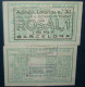 Espagne.2 Billets Loteria Nacional,Asturias Sta Mr Del Naranco.1977 - Lottery Tickets