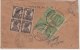 India  1954  Iron Steel Safe  Advertisement Value Payble Registered Cover  Mix Franking  #   # 83539  Inde  Indien - Covers & Documents