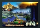 AUSTRALIA  -  Melbourne  Multi View  Used Postcard As Scans - Melbourne