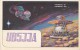 19066- SPACE, COSMOS, SPACE SHUTTLE, QSL CARD - Space