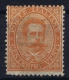 Italia: 1879 Sa 39 , Mi Nr 39 A MH/* - Ongebruikt