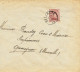 514/23 - BRASSERIE BELGIQUE - Lettre TP Albert SELZAETE 1919 - Expéd. Brasseur Janssens - Van Peene - Bières