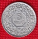 1 PIECE MAROC EMPIRE CHERIFIEN MAROCCO AN 1370 - 5 FRANCS (N°48) - Marruecos