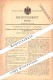 Original Patent - Friedrich Eickhoff In Heinsen B. Holzminden , 1894 , Vorrichtung Für Fenster , Fensterbau , Tischlerei - Holzminden