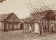 Madagascar Tamatave Construction D'une Case Ancienne Photo 1902 - Africa