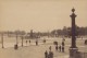 Place De La Concorde Paris Pittoresque Ancienne Photo Instantanée 1885 - Old (before 1900)