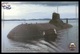 RUSSIA 2015 POSTCARD 3665 Used Fdc OSIPOV SUBMARINE 941 "SEVERSTAL" NUCLEAR ATOM SOUS MARIN U BOOT ARCTIC NORD Mailed - U-Boote