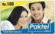 Pakistan - Paktel Recharge - Woman And Man GSM Refill, Exp. 30-09-2007, Used - Pakistan