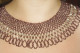 COLLIER Tour De Cou En DENTELLE BRODERIE DE PERLES - Designermode