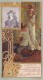 SUPERBE CHROMO GAUFRE EN RELIEF  17 X 9 CM LEFEVRE-UTILE (PETIT BEURRE-LU) ACTRICE SARAH BERNHARDT - Lu