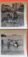 Biarritz  1900-1904 Lot  12 Vues Stéréo Différentes éditeur Légèrement Rogné Bord Gauche - Stereoscopic