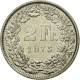 Monnaie, Suisse, 2 Francs, 1975, SUP, Copper-nickel, KM:21a.1 - Altri & Non Classificati