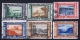 Italia: 1933 Sa Nr  45 - 50   Mi Nr 439 - 444  Used - Poste Aérienne