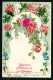 CPA Color Prägedruck Anlaßkarte Österreich,Austria 1907"Herzlichen Glückwunsch Zum Namenstag,Rosen,Kleeblä"1 AK Used,bef - 1900-1949