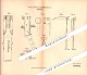 Original Patent - Otto Götze In Lichtenstein I. Sachsen , 1895 , Sensenhalter , Landwirtschaft , Agrar !!! - Lichtenstein