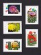 [1]  CACTUS FLOWERS  Set Of 5 Personalized Picture Postage Unused Stamps, "P"- Rate. Canada 2015 [p15/2ct51] - Cactusses