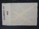 ARGENTINE- Enveloppe De Santiago Pour New York En 1941 Avec Controle Postal  A Voir Lot P4948 - Briefe U. Dokumente