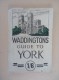 United Kingdom - Waddingtons - Guide To YORK - - Europe