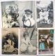 CPA  LOT 16X PHOTO SCENE  ENFANT PORTRAIT Fille DUO FETE PAQUES OEUF OEUFS VOIR PHOTO POUR TIMBRES - Verzamelingen & Reeksen