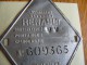 Plaque Chassis Tracteur Renault Type VY - Tracteurs