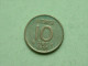 1955 TS - 10 ORE / KM 823 ( Uncleaned Coin - For Grade, Please See Photo ) !! - Suède