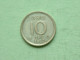 1962 U - 10 Ore / KM 823 ( Uncleaned Coin - For Grade, Please See Photo ) !! - Suède