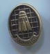 Badminton Sport - Russian Pin, Vintage Badge - Badminton