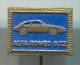 ALFA ROMEO GTZ - Car  Auto  Automobile, Vintage Pin  Badge - Alfa Romeo