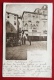 SLOVENIA - PIRANO - CASA VENEZIANA  - VIAGGIATA A FIRENZE 1900  -  ED.NOVAK - PIRANO .- ANNULLO PORTO ROSE - Slovenia