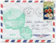 POLYNESIE LETTRE PAR AVION DEPART PAPEETE R.P. :ANNEXE N°1     8-6-1966 TAHITI POUR LA FRANCE - Cartas & Documentos