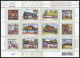 UKRAINE 2007. PEASANT HOUSE / VILLAGE COTTAGES. Set Of 12 Stamps In Blocks. Mi-Nr. 902-13 Block 63 + 64. Mint (**) - Autres & Non Classés