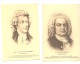 Lot De 7 CP - Compositeur  - Bach, Mozart, Wéber, Wagner, Strauss Et Mendelssohn - Musique - Zangers En Musicus