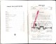 RENAULT BILLANCOURT - CATALOGUE PIECES RECHANGE POUR  CAMIONNETTE 750 KGS TYPE YPE - FEVRIER 1935 - Trucks