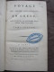 Delcampe - VOYAGE DU JEUNE ANACHARSIS EN GRECE 7 TOMES 1789 BARTHELEMY DE BURE CARTE SPARTES ATHENE - 1701-1800