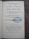 Delcampe - VOYAGE DU JEUNE ANACHARSIS EN GRECE 7 TOMES 1789 BARTHELEMY DE BURE CARTE SPARTES ATHENE - 1701-1800