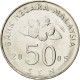 Monnaie, Malaysie, 50 Sen, 2005, SPL, Copper-nickel, KM:53 - Malaysie