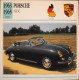 FICHE TECHNIQUE ILLUSTREE De VOITURE AUTOMOBILE ANCIENNE - PORSCHE 356 SC De 1947 - Parfait Etat - - Cars