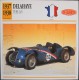 FICHE TECHNIQUE ILLUSTREE De VOITURE AUTOMOBILE ANCIENNE - DELAHAYE TYPE 145 De 1937 - Parfait Etat - - Voitures