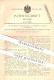 Original Patent - Jacob Hahn In Ingolstadt & Johann V. Recum In Landshut , 1900 , Kupplung Für Eisenbahnen , Lokomotiven - Historische Dokumente