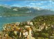 V40 / DEPT 74 CPSM ANNECY PANORAMA SUR LE LAC  VOYAGEE VOIR DOS - Annecy