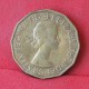 GREAT BRITAIN  3  PENCES  1955   KM# 900  -    (Nº11828) - F. 3 Pence