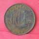 GREAT BRITAIN  1/2  PENNY  1945   KM# 844  -    (Nº11854) - C. 1/2 Penny