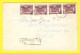 POLAND   SCOTT # 735 (4) ON REGISTERED AIRMAIL COVER TO LINNWOOD,PA,USA (11/12/56) - Covers & Documents